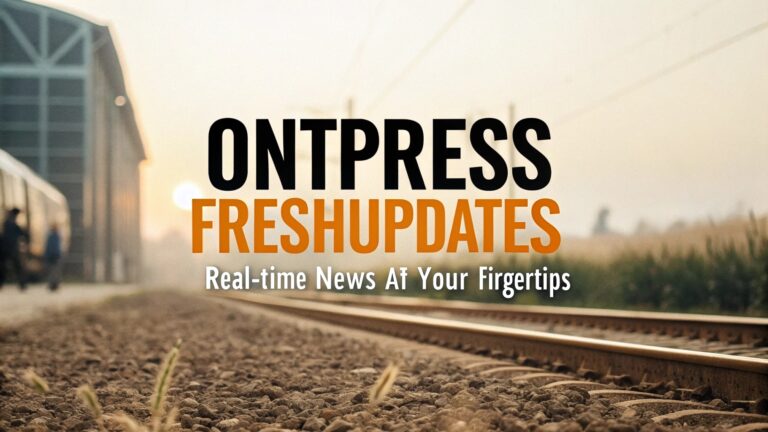 ontpress freshupdates